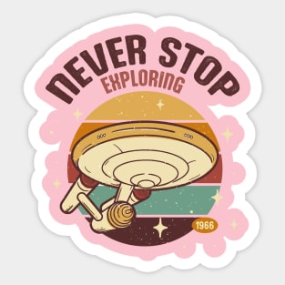 THE BOLD EXPLORER Sticker